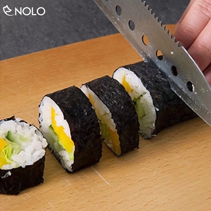 Bộ Khuôn Làm Sushi Kimbap 11 Món Chất Liệu Nhựa PP Thực Phẩm Tặng  1 Hộp Khăn Giấy Cellox 260 Tờ