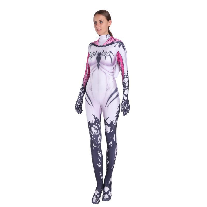 Gwen Stacy Venom Bộ Đồ Hóa Trang Nữ/Cosplay/ Người Nhện Có Sẵn Cho Nữ | BigBuy360 - bigbuy360.vn