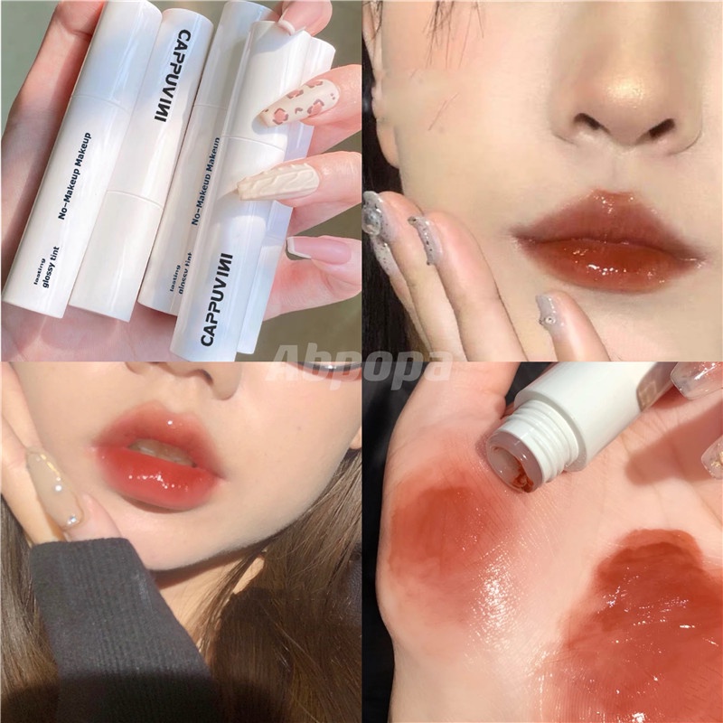 Son dưỡng môi CAPPUVINI mềm mịn 3D thời trang Son bóng