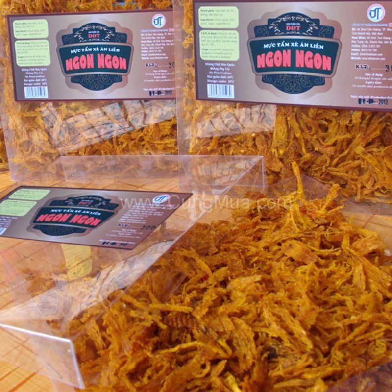 100gr mực xé tẩm vị Nha Trang