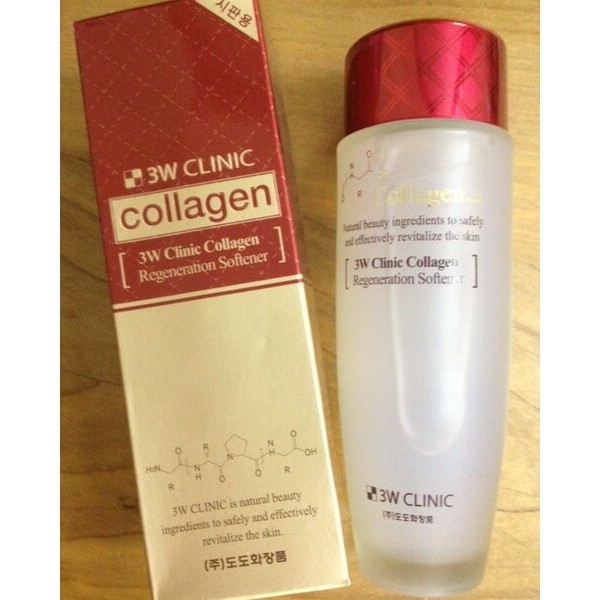 NƯỚC HOA HỒNG 3W CLINIC COLLAGEN CLEAR SOFTENER