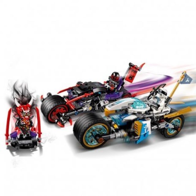 bộ Lắp ráp ninjago 06074 - Xe máy đôi