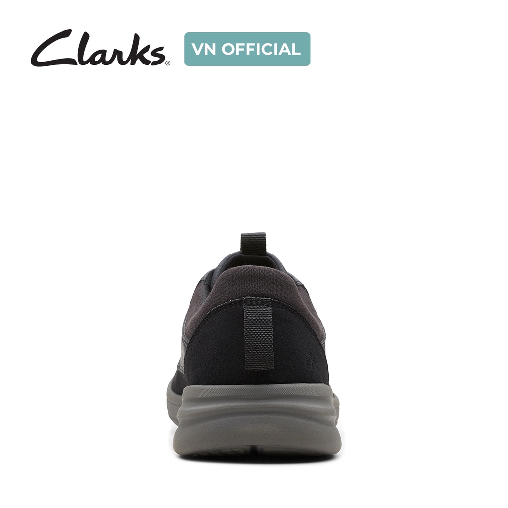 Giày thể thao nam CLARKS StepStrollLace màu đen