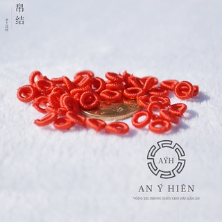 2 cặp Chốt chặn kim sa đỏ ( An Ý Hiên)