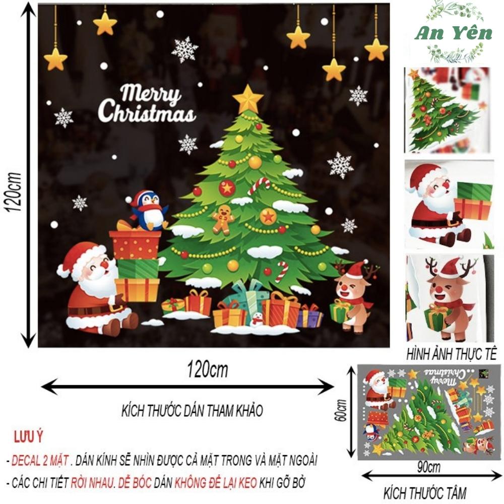 Tranh dán Noel, decal Noel Decal dán tường Trang trí Noel - Giáng sinh (nhiều mẫu) | BigBuy360 - bigbuy360.vn