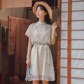 Đầm Trung Hoa Cách Tân Điệu Đà 💋