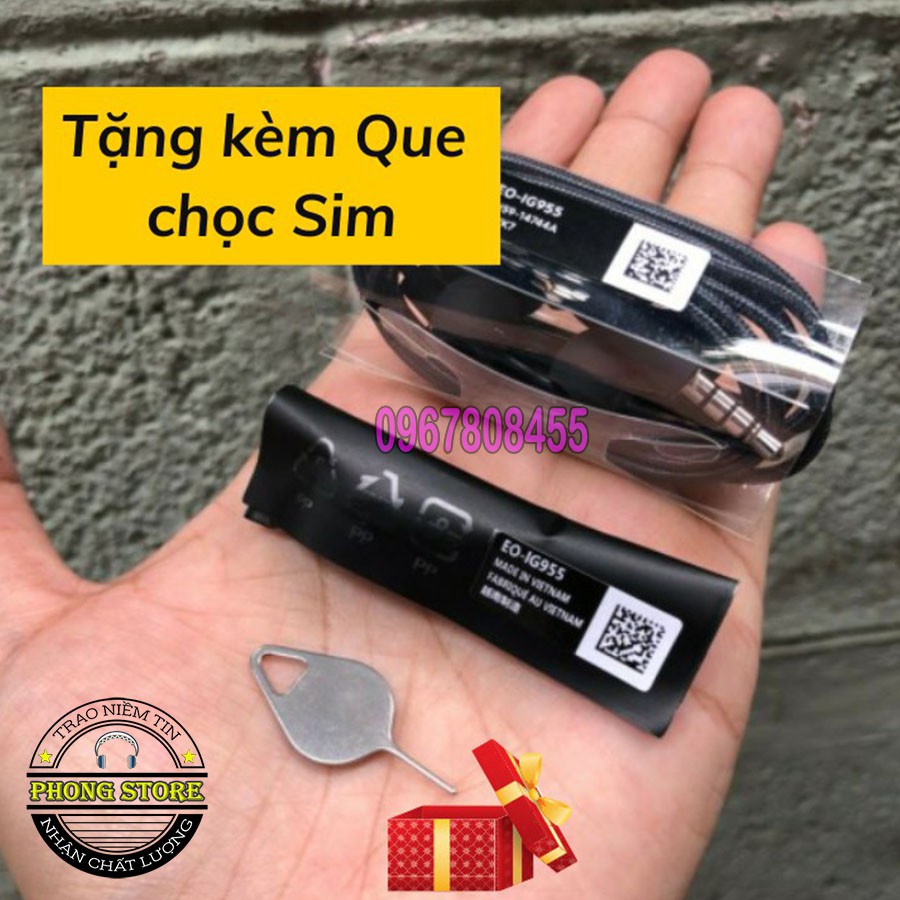 Tai nghe nhét tai galaxy s8, s9, 10 akg chất liệu dây dù chống đứt jack cắm 3.5mm - Phong store