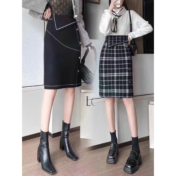 Chân váy len lật cạp siêu hot _ Hàng Quảng Châu loại 1