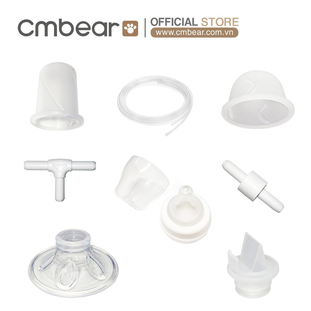 Bộ phụ kiện thay thế cho máy hút sữa điện CmBear