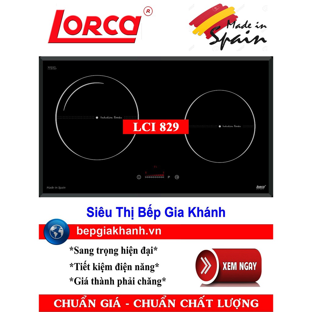 Bếp điện từ Lorca LCI829 (LCI-829)