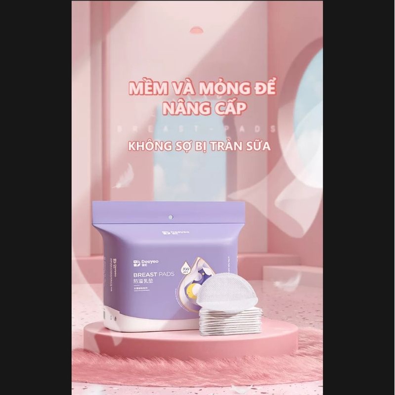 Miếng thấm lót sữa Deeyeo 100 miếng
