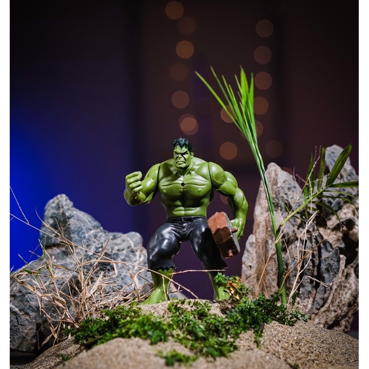 Đồ chơi mô hình siêu anh hùng Avenger Hulk Người Khổng lồ xanh.MHG02