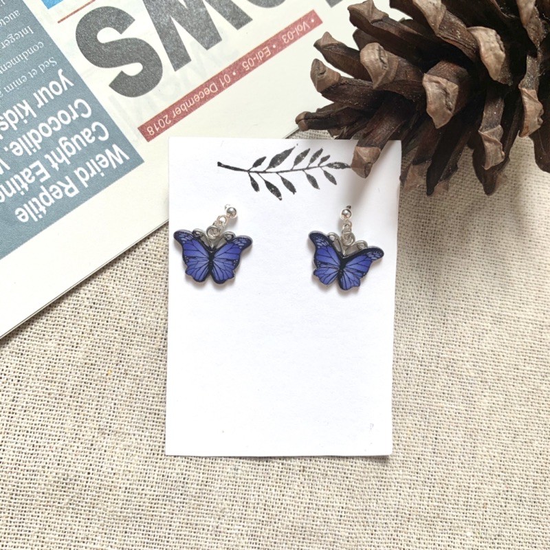 Khuyên tai butterflies charm bướm cực xinh cho bạn gái