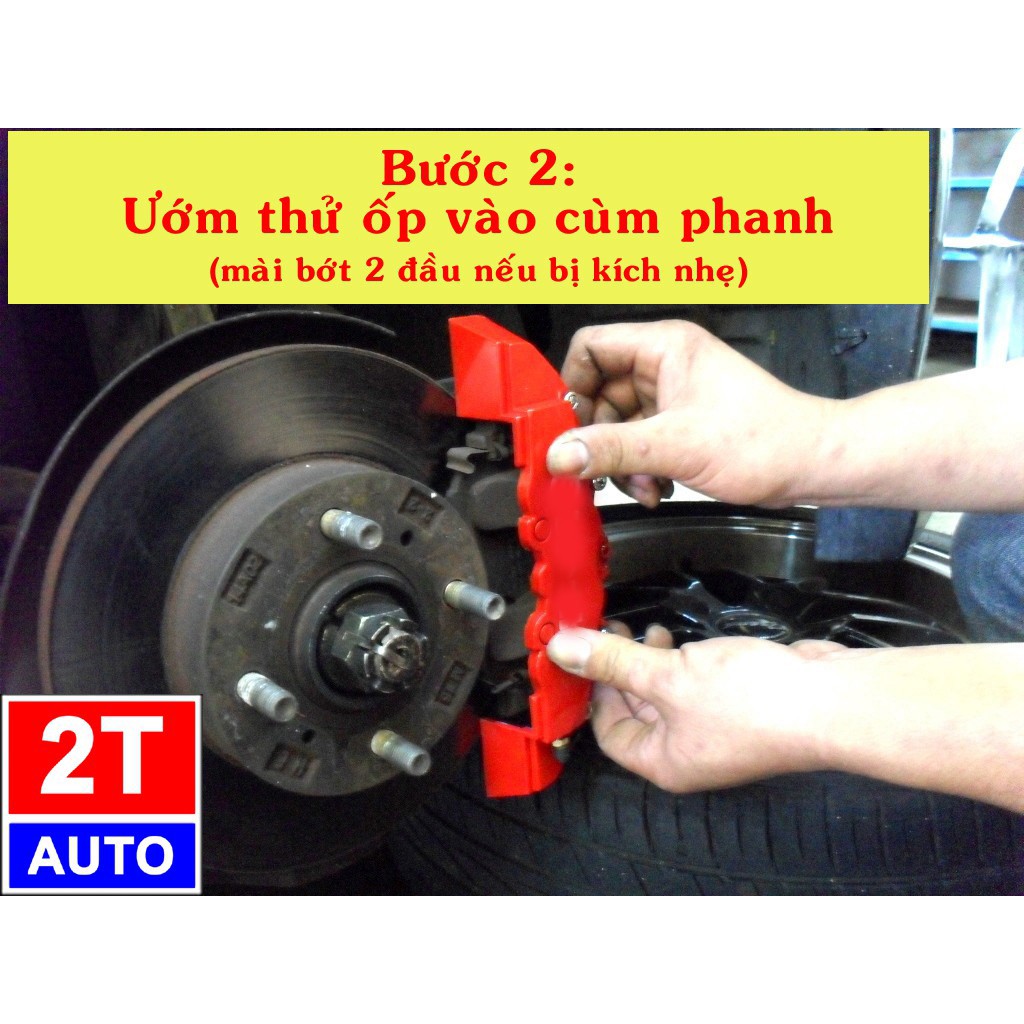 ỐP TRANG TRÍ MÁ PHANH PHONG CÁCH THỂ THAO ĐẲNG CẤP CHO Ô TÔ XE HƠI - BRAKE CALIPERS COVER