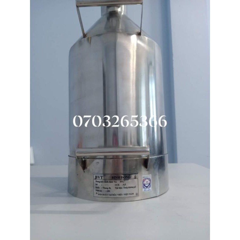 Bình đong xăng dầu 10L đã kiểm định