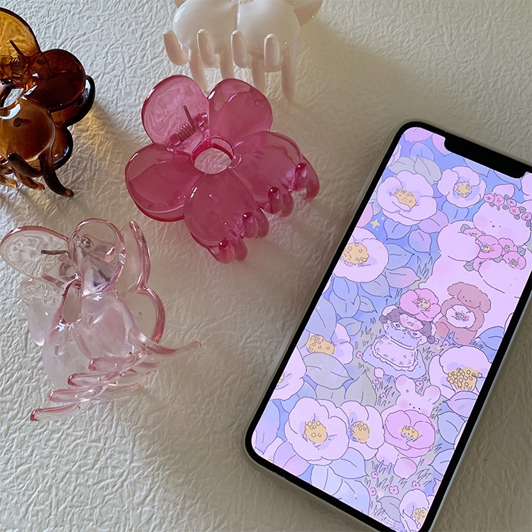 Kẹp tóc thiết kế đơn giản thanh lịch dành cho nữ