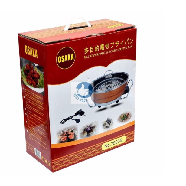 Chảo lẩu điện đa năng Osaka 7903S Nhật Bản