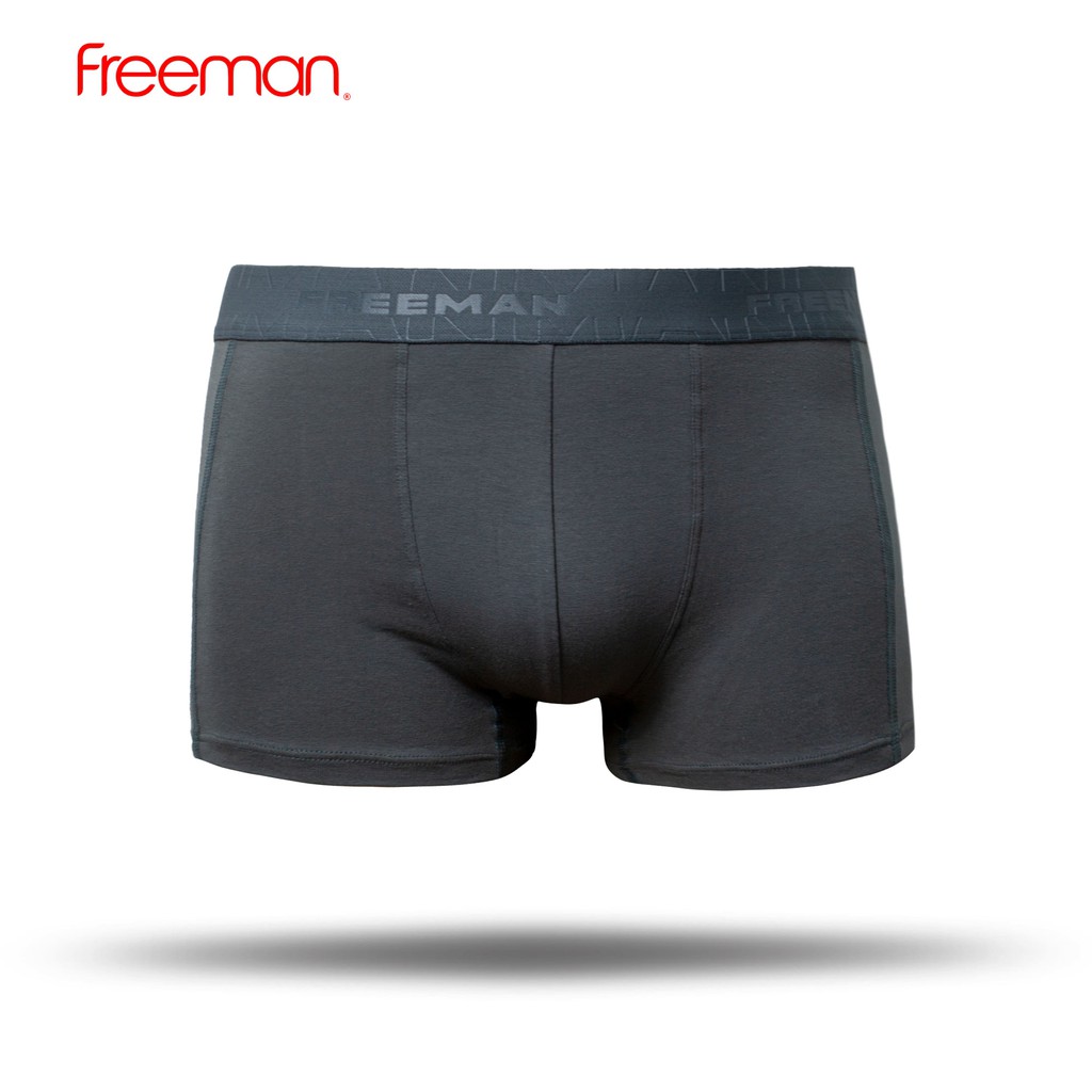 Quần lót boxer nam Freeman, chất liệu cotton thoáng mát, thấm hút mồ hôi tốt [Combo 3] 6526