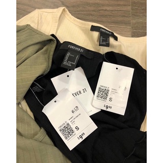 [FREESHIP+ ẢNH THẬT] Áo thun croptop f21