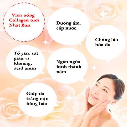 Viên Uống Koharu Collagen Nhật Bản,Collagen Nhật Bản 30 Viên.