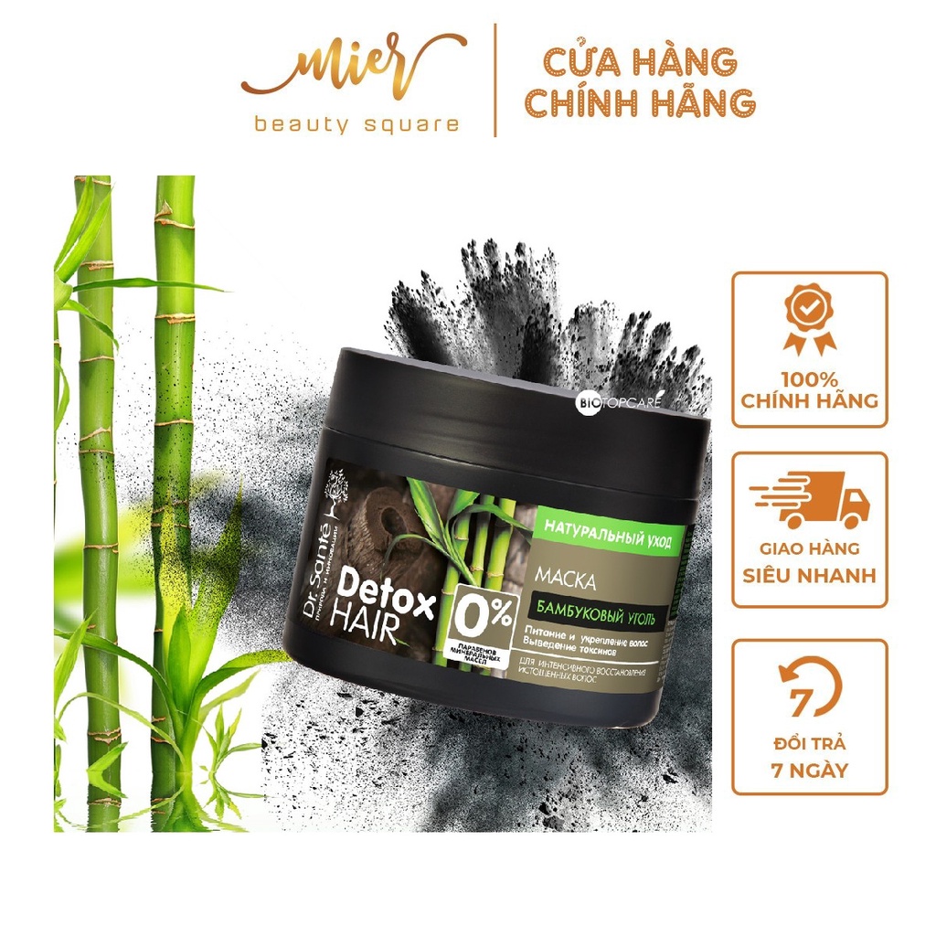 Ủ Tóc Dr.Sante Detox Than Tre Hoạt Tính 300ml