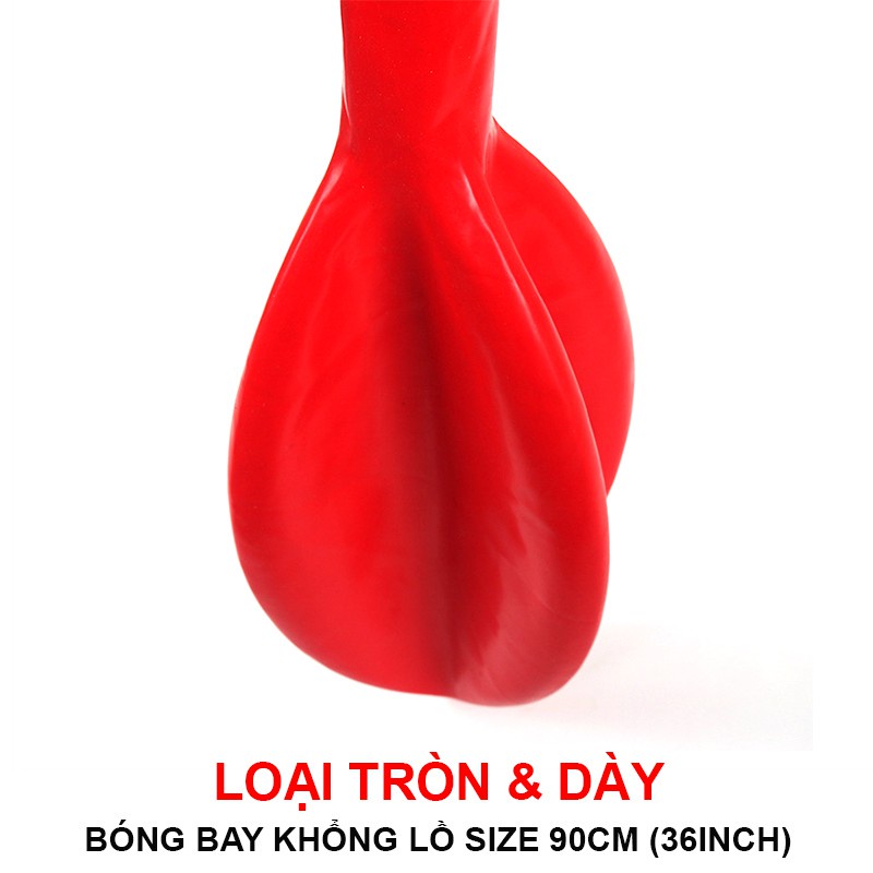 Bóng Bay Siêu To Khổng Lồ Size Đại Đường Kính 90cm (36 inch), Bong bóng Trang trí