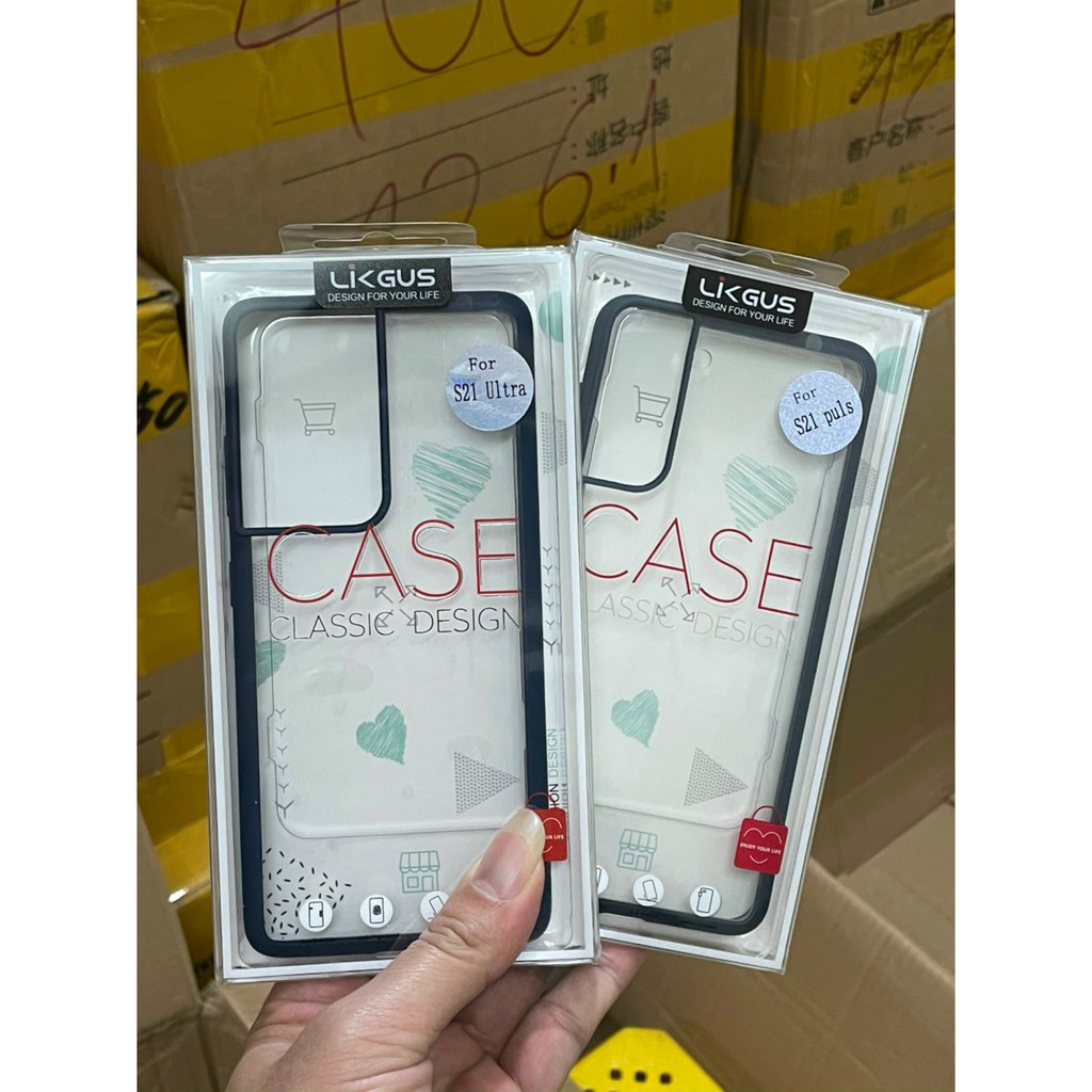 Samsung S21+ Ultra Note 20 Ultra_Ốp lưng LikGus viền màu, Chống sốc cho Galaxy Note 20/ Note 20 Ultra 5G Chính Hãng | BigBuy360 - bigbuy360.vn