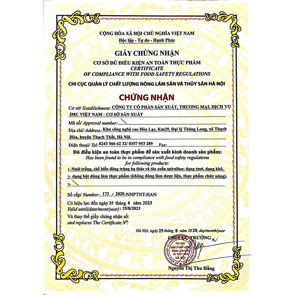 Đông trùng hạ thảo sấy thăng hoa cao cấp hộp 15g Vigor Toàn Tâm