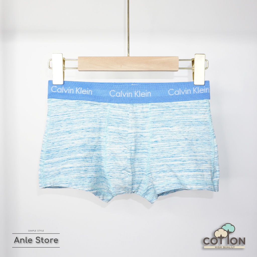 Hộp 5 Quần Lót BOXER Nam Low Rise Trunk COTTON Elastane co dãn 4 chiều - Sịp ĐÙI nam Hàng Hãng USA - BXAEX
