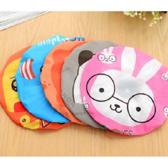 Nón Tắm - Mũ Tắm Trùm Đầu, Mũ Chụp Tóc Khi Tắm Hình Thú (Mẫu Ngẫu Nhiên) 1248