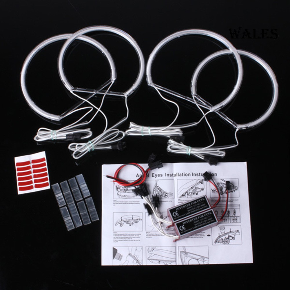 Bộ 4 Vòng Đèn Led Cho Bmw E46 3 Series