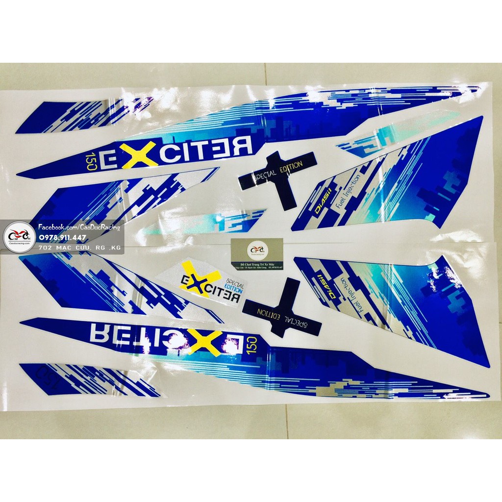 Tem EXCITER 150 BẢN GIỚI HẠN 2019