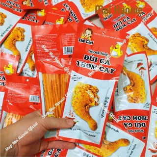 Snack hình đùi gà thơm cay