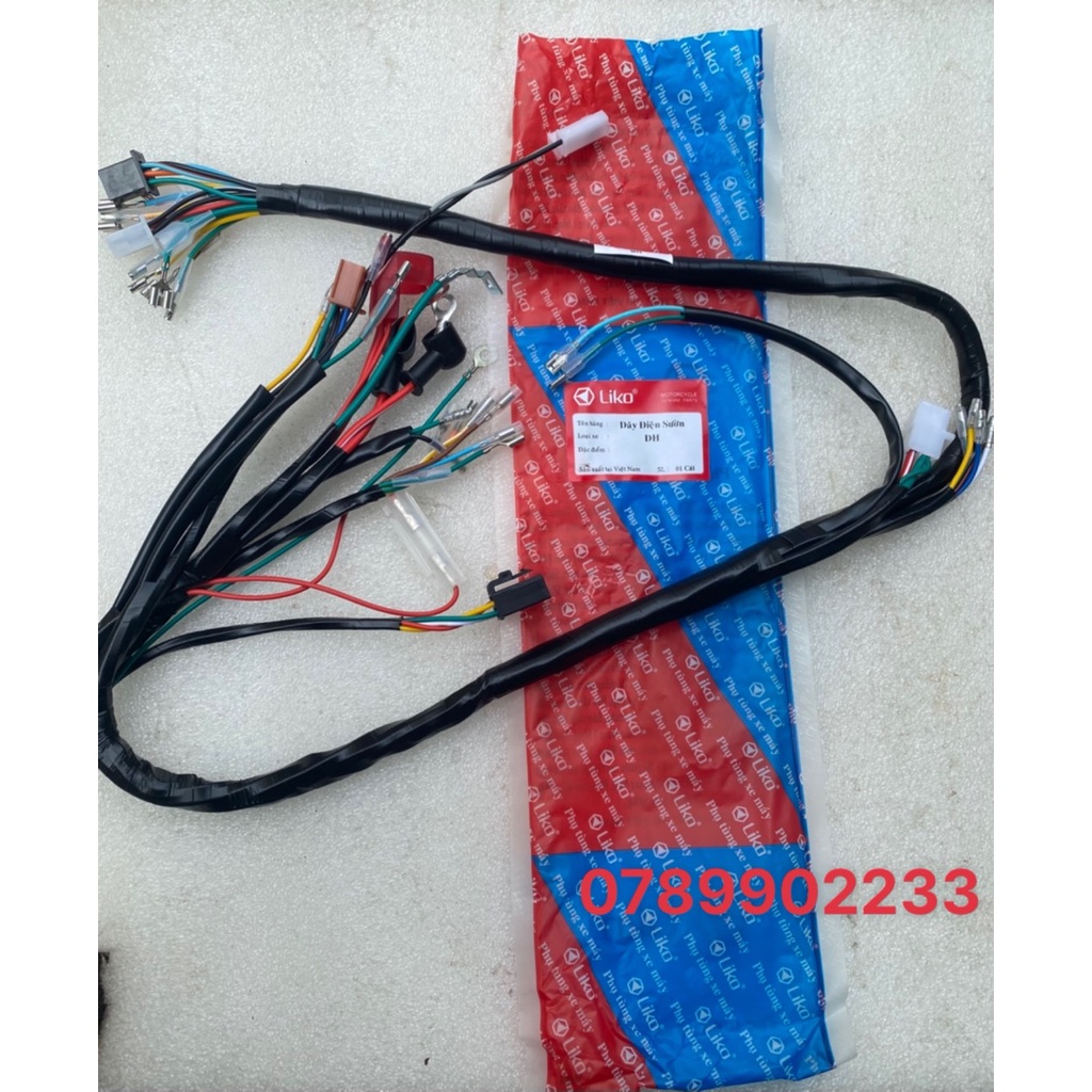 DÂY ĐIỆN SƯỜN XE DH