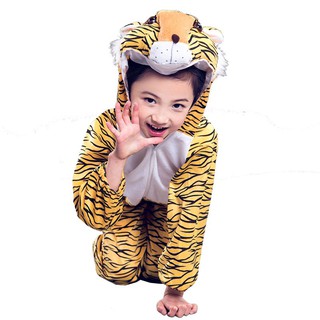 (CÓ SẴN) Bộ Đồ Hoá Trang Cọp Vằn Hổ Vằn Cho Trẻ Em và Người Lớn Trang Phục Hoá Trang Halloween