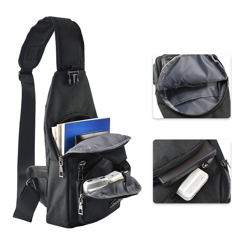 【PTS01】Túi Nam đeo chéo thời trang cá tính, có cổng sạc USB | BigBuy360 - bigbuy360.vn