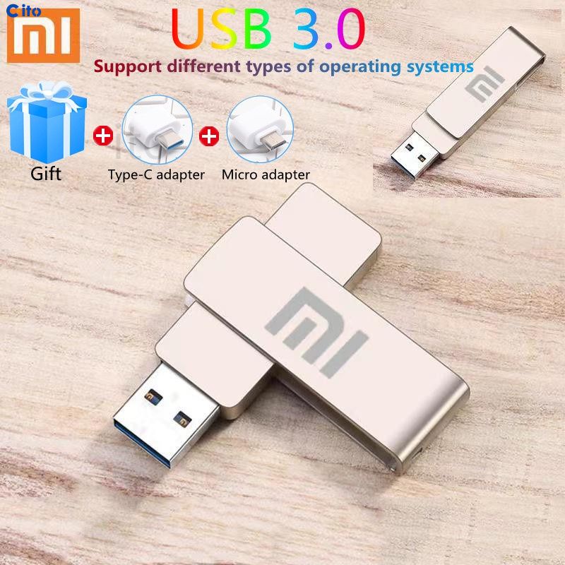 Xiaomi 2TB 1TB 512GB 256GB 128GB Ổ USB Kim Loại Ổ USB 2.0 Tốc Độ Cao Ổ Đĩa Flash USB