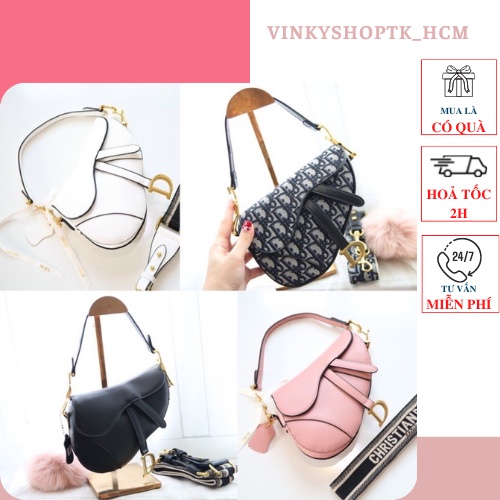 TÚI YÊN NGỰA THỔ CẨM TAG CHỮ M HÀNG SẴN HOẢ TỐC