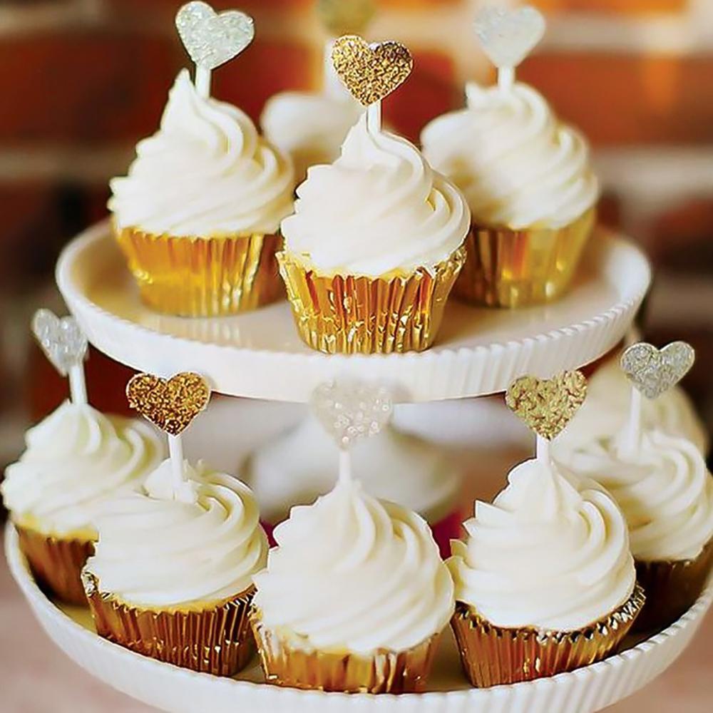 Cốc Làm Bánh Cupcake Thiết Kế Dễ Thương Chuyên Dùng Cho Nhà Bếp|Cuộn Giấy Nhôm Lót Bánh Muffin