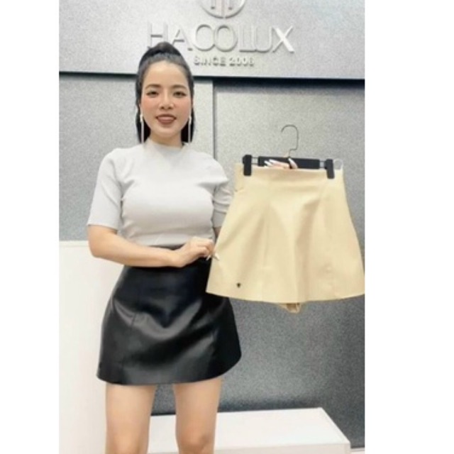 CHÂN VÁY DA CẠP CAO THÊU ONG DÁNG A QC LOẠI 1 MS23819
