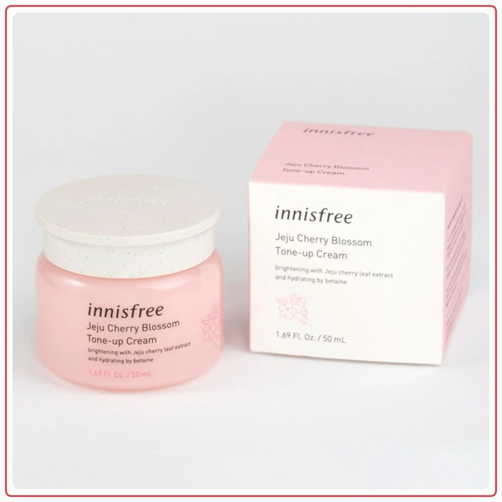 Kem Dưỡng Da Ban Đêm / 𝘍𝘳𝘦𝘦𝘴𝘩𝘪𝘱 / Kem Dưỡng Innisfree Hoa Anh Đào Jeju Cherry Blossom Tone Up Cream 50ML