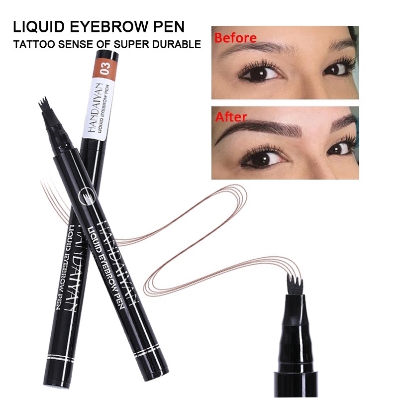 Chì kẻ lông mày dạng phẩy sợi chống nước nhiều màu sắc lựa chọn | BigBuy360 - bigbuy360.vn