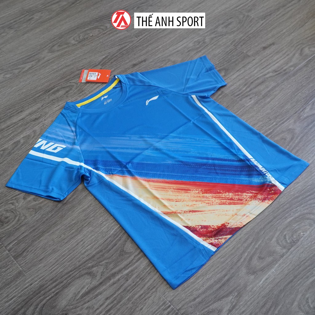 Áo đánh cầu lông Li-Ning, Áo lining thấm hút mồ hôi tốt size M L XL