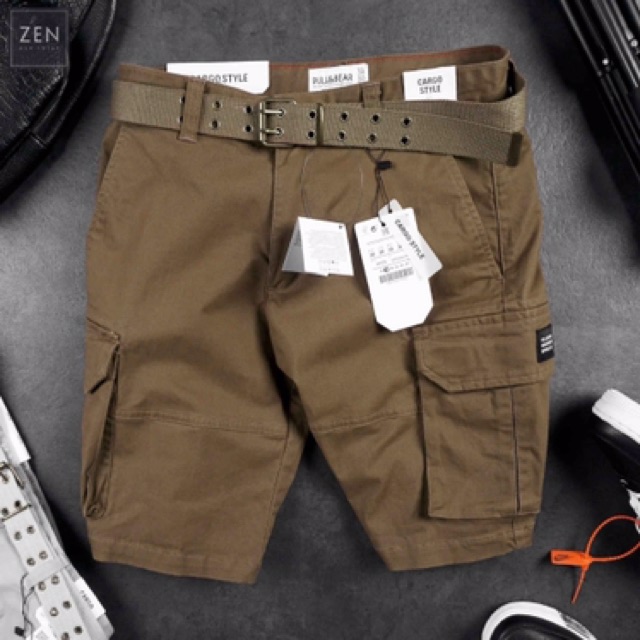 Quần Short túi hộp Pull n Bear