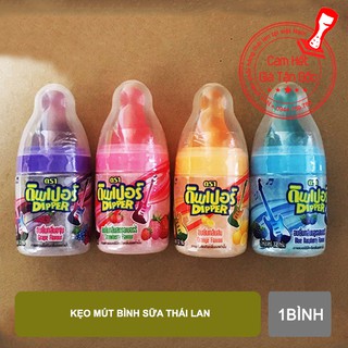 [1 Bình]Kẹo mút bình sữa thái lan tuổi thơ - NGẪU NHIEN VỊ