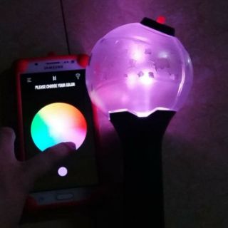 ARMY bomb  BTS ver 3  đổi màu bằng Bluetooth