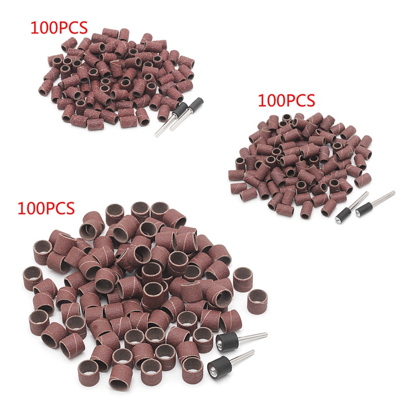 Set 100 Giấy Nhám Hình Tròn 2 Trục Chuyên Dụng