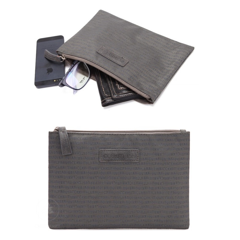 Túi Clutch Thương Hiệu Cerruti 1881, Túi Mỹ Phẩm, Túi Cá Nhân Khoang Thương Gia Việt Nam Airline