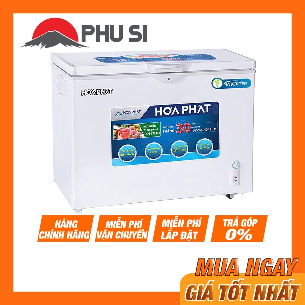 [MIỄN PHÍ GIAO LẮP] HCFI 516S1Đ1 - Tủ Đông Funiki Hòa Phát Inverter 252 Lít HCFI 516S1Đ1 (1 Ngăn Đông)