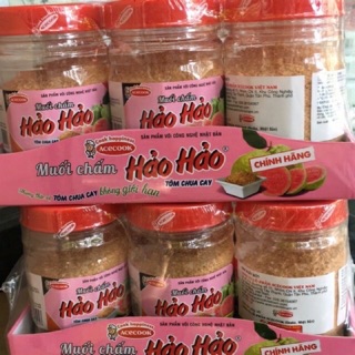 MUỐI CHẤN HẢO HẢO TÔM CHUA CAY HỘP 120g